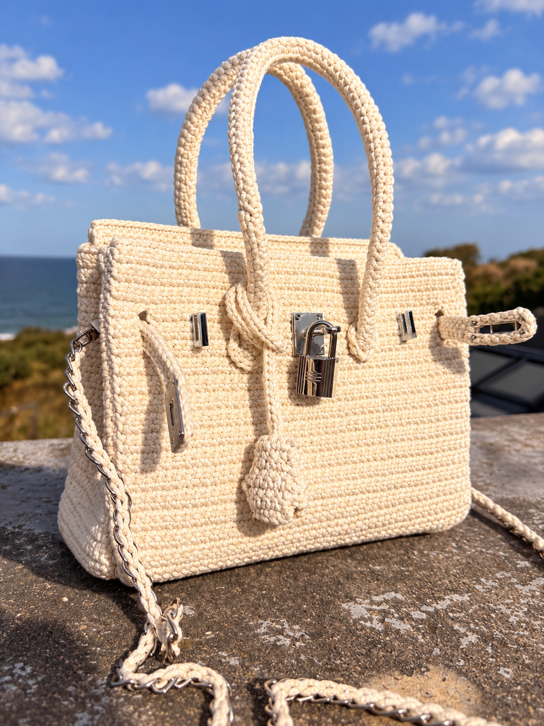 MORGAN – Sac à main au crochet fait main