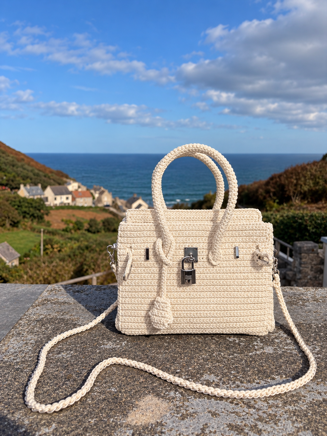 MORGAN – Sac à main au crochet fait main