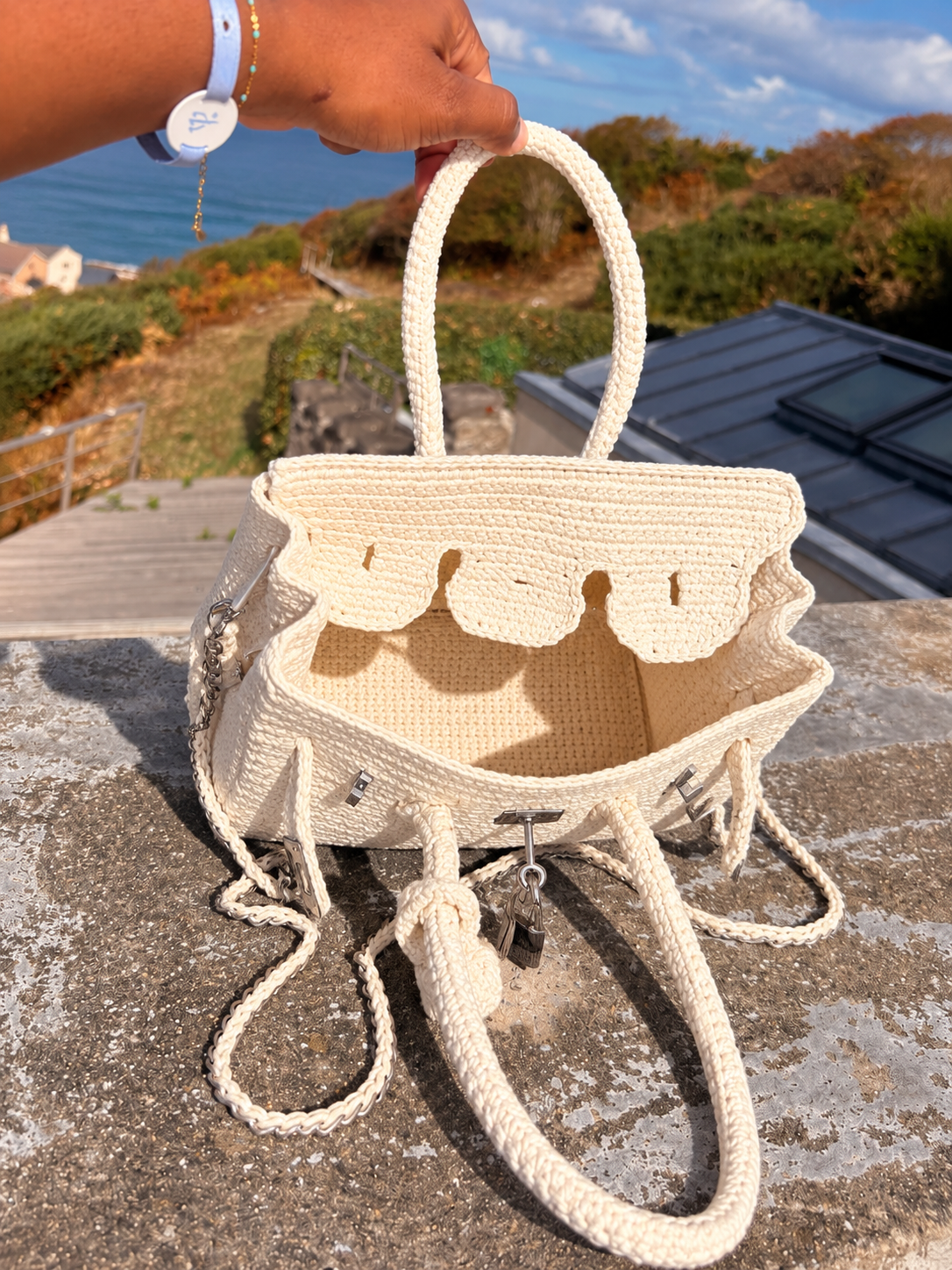 MORGAN – Sac à main au crochet fait main