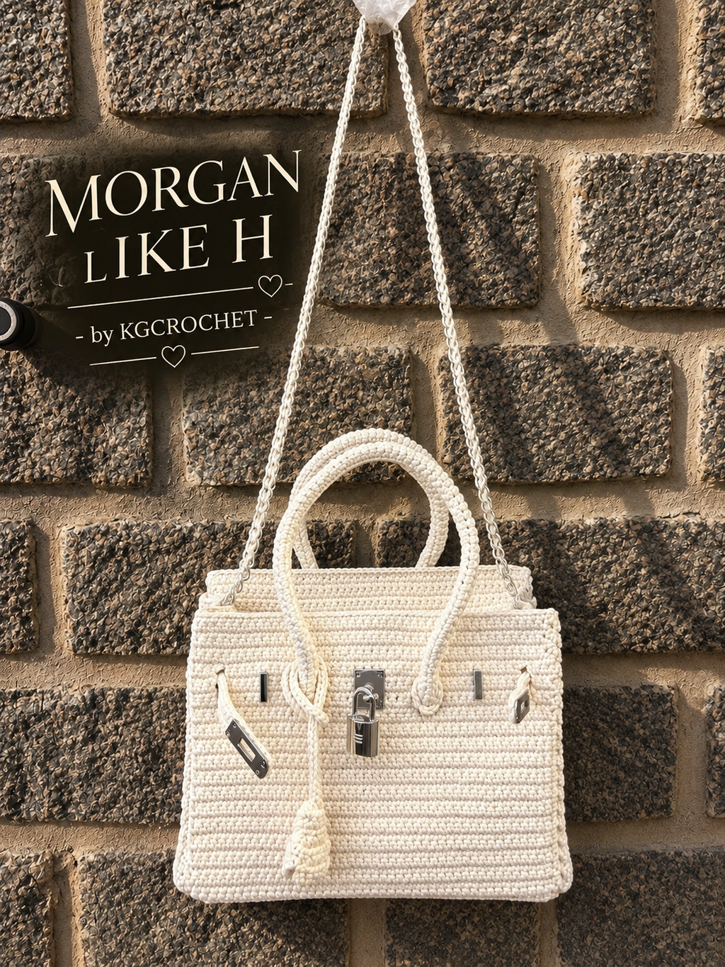 MORGAN – Sac à main au crochet fait main
