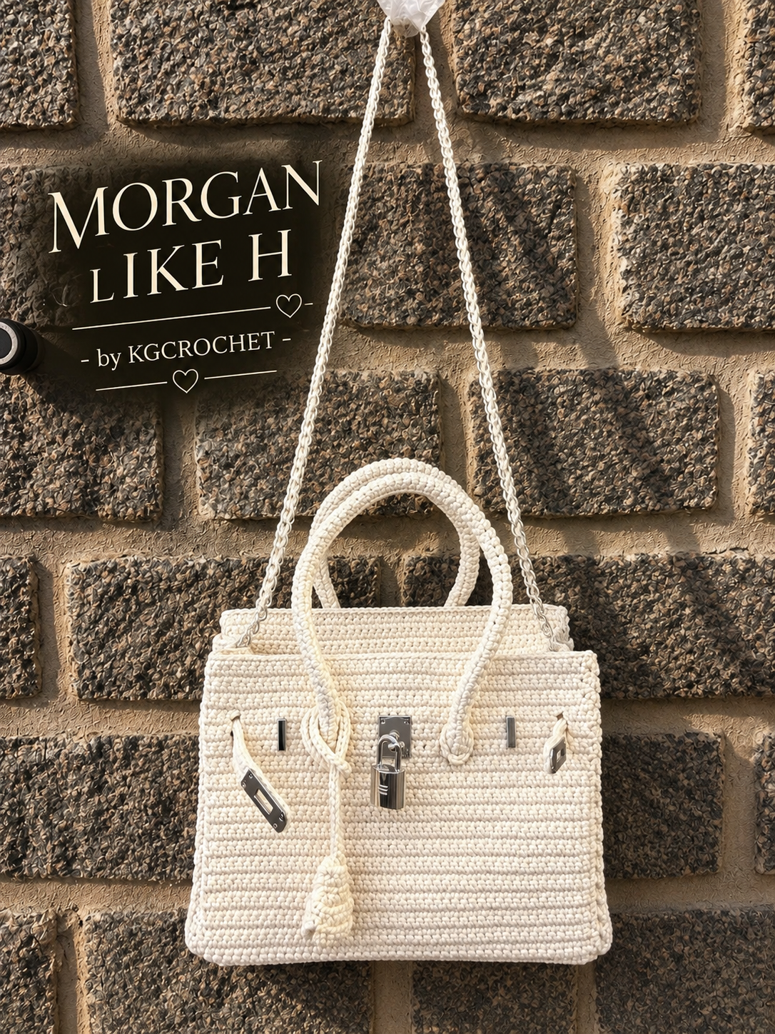 MORGAN – Sac à main au crochet fait main
