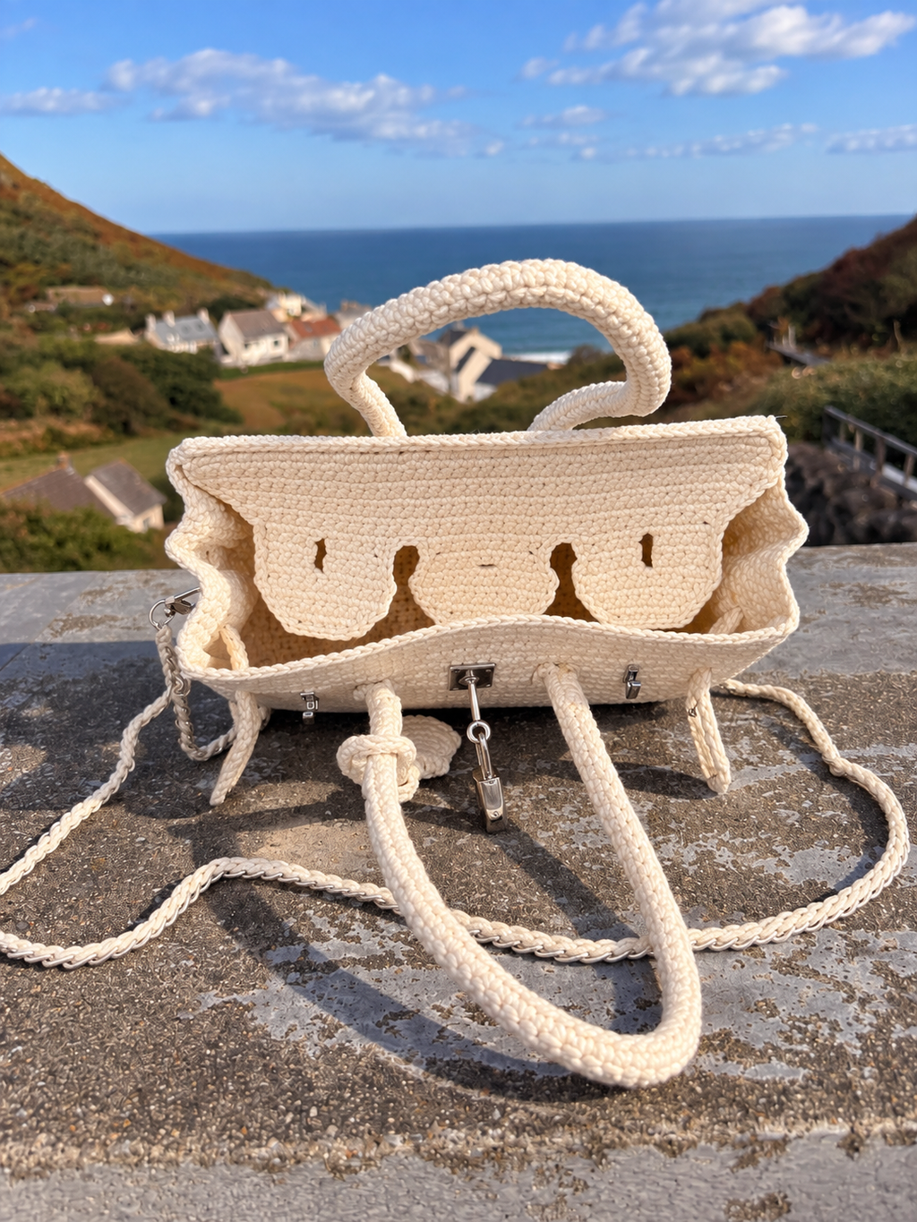 MORGAN – Sac à main au crochet fait main