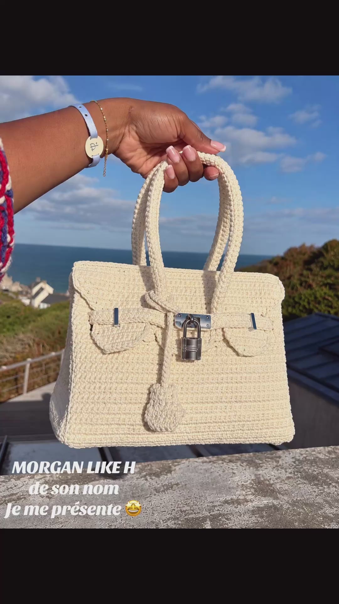 MORGAN – Sac à main au crochet fait main
